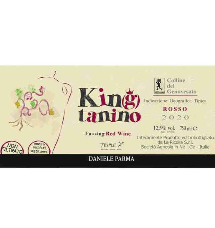 Kin(g)tanino Fu**ing Red Wine - Azienda Agricola La Ricolla - daniele-parma 