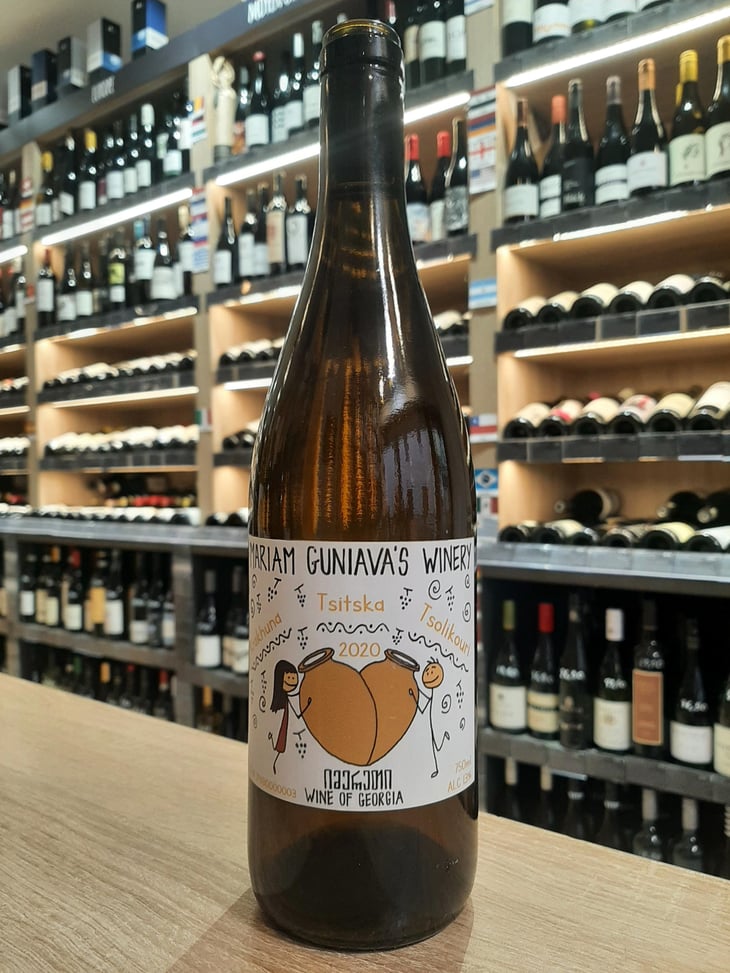 Krakhuna Tsitska tsolikouri - Archil Guniava Wine Cellar - archil-guniava 