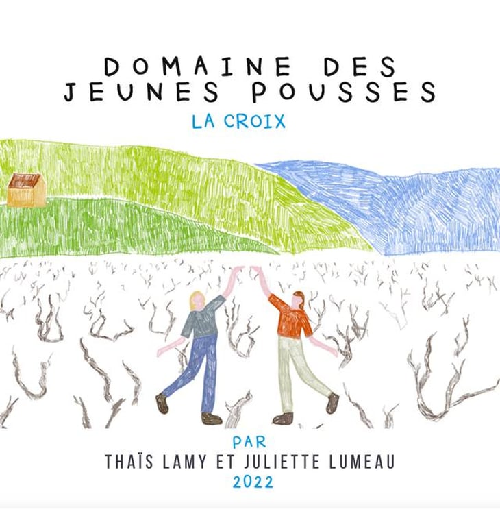 La Croix - Domaine des Jeunes Pousses - 2ème génération - thais-lamy-juliette-lumeau 