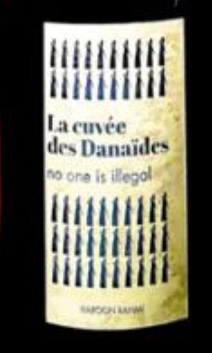 La cuvée des Danaïdes - No one is illegal X Muller-Koeberlé - Harjane - haroon-rahimi 