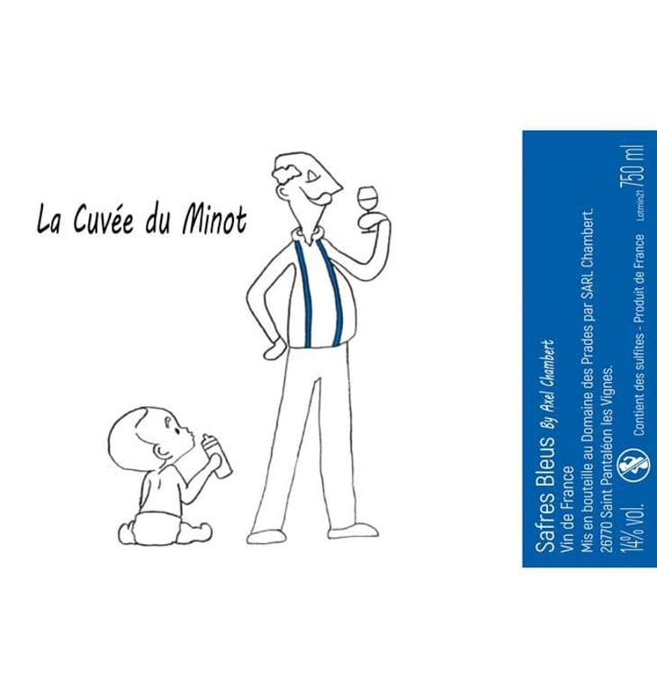 La Cuvée Du Minot (Safres Bleus) - Domaine du Minot - axel-chambert 