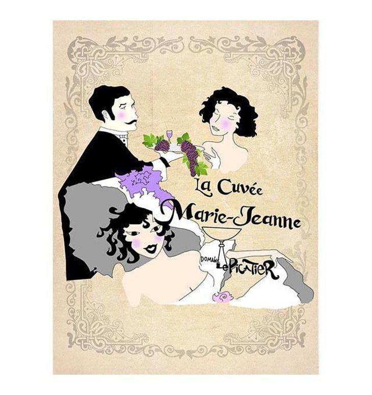 La Cuvée Marie Jeanne - Le Picatier - geraldine-christophe-pialoux 