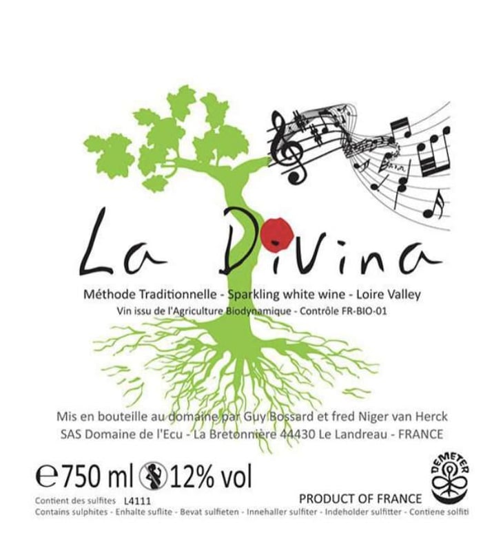 La Divina - Domaine de L'Ecu - claire-fred-niger 