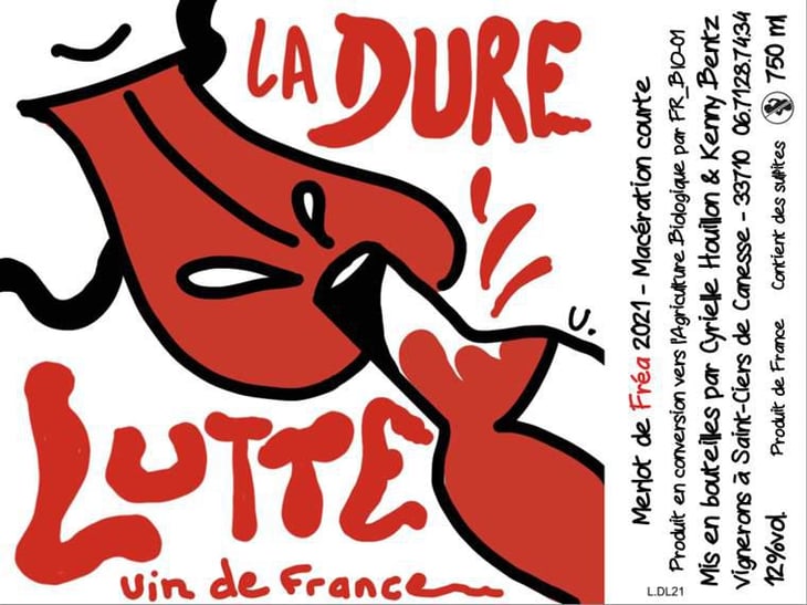 La Dure Lutte - Domaine de Fréa - cyrielle-houillon-kenny-bentz 