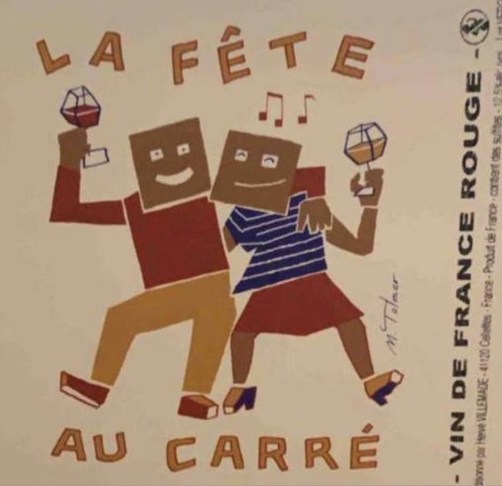 La Fête Au Carré - Hervé Villemade - herve-villemade 