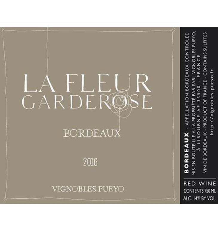La Fleur Garderose Bordeaux - Vignobles Pueyo - christophe-pueyo 