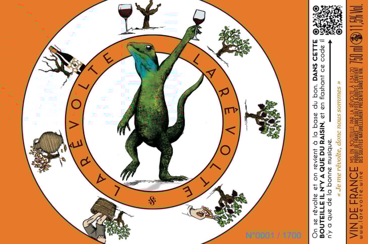 La Révolte rouge - Domaine La Révolte - victor-anglade 