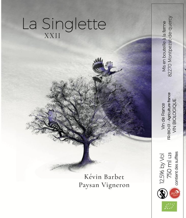La Singlette (new label) - Kévin Barbet paysan vigneron - kevin-barbet 