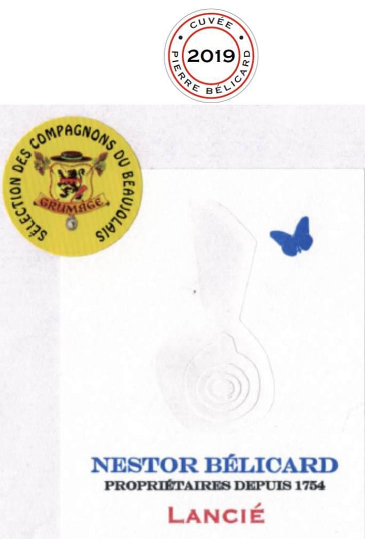 Lancié, cuvée Pierre Bélicard - Nestor Belicard - nestor-belicard 