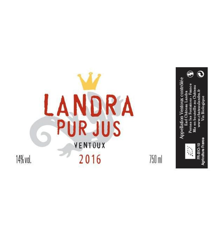Landra Pur Jus (Rouge) - Château Landra - cecile-frederic-renoux 