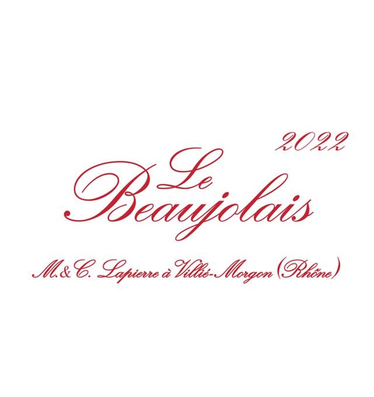 Le Beaujolais - Domaine Marcel Lapierre - mathieu-camille-lapierre -2021