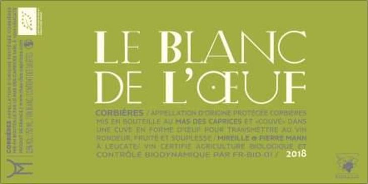 Le blanc de l'oeuf - Mas des Caprices - mireille-pierre-mann 