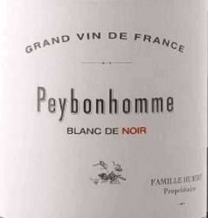 LE BLANC de NOIR - Château Peybonhomme Les Tours - Vignobles Hubert - famille-hubert 