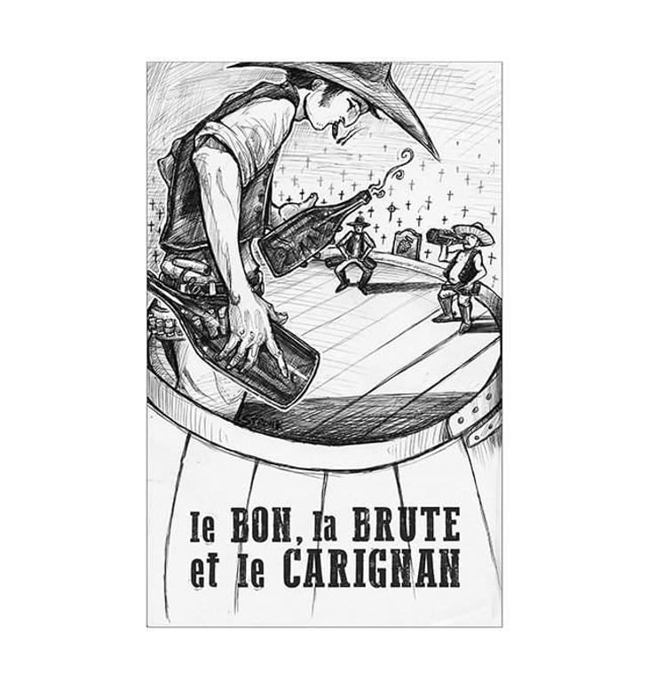 Le Bon, La Brute et Le Carignan - Domaine des Mathouans - aline-hock 