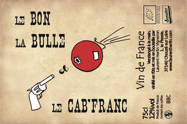 Le Bon La Bulle Le Cab'Franc - Laurent Herlin Vigneron - laurent-herlin 