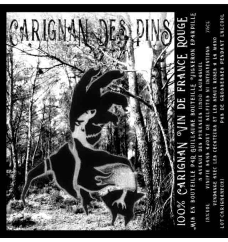 Le Carignan des Pins - L’Audreria - guillaume-bouteille 