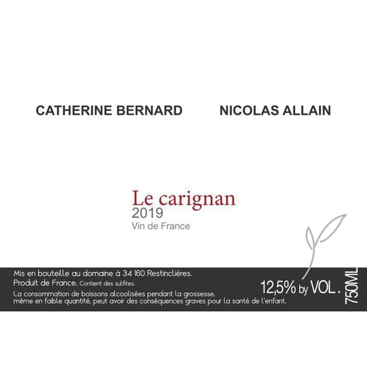 Le Carignan - Catherine Bernard - catherine-bernard-nicolas-allain 