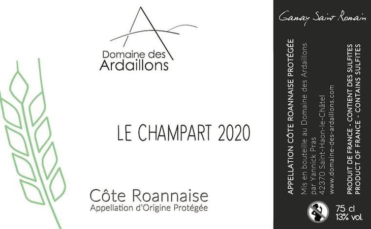 Le Champart - Domaine des Ardaillons - yannick-pras 