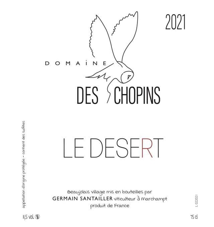 Le Désert - Domaine des Chopins - germain-santailler 
