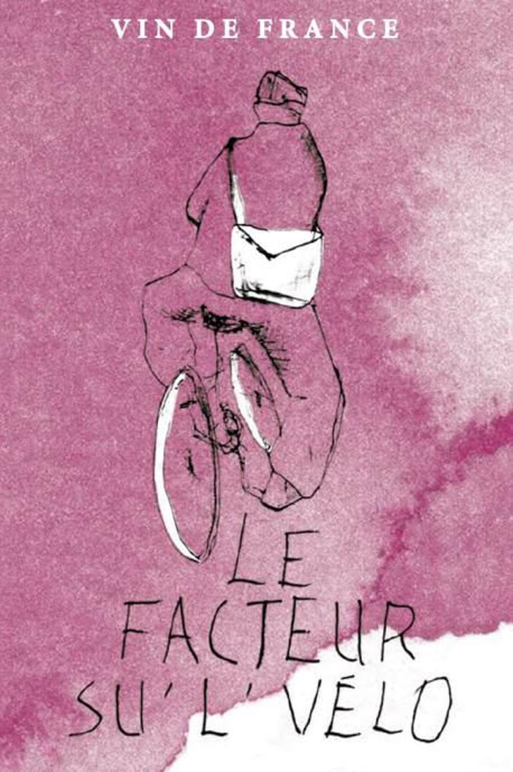 Le Facteur Su'l' Vélo (Rouge) - Le Facteur Sur Le Vélo - fabien-brutout 
