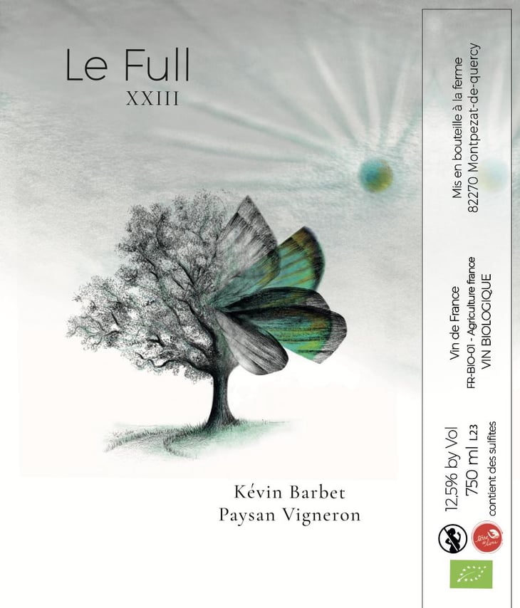 Le Full (new label) - Kévin Barbet paysan vigneron - kevin-barbet 
