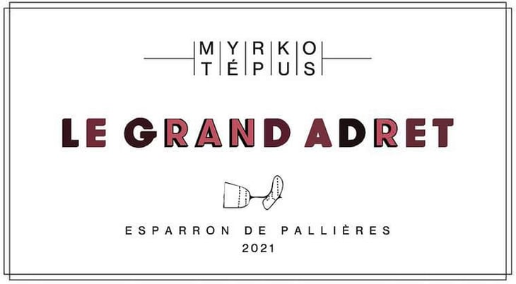 Le Grand Adret Rosé - Myrko Tépus - myrko-tepus -2021
