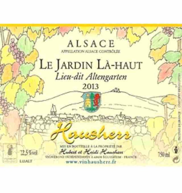 Le Jardin Là Haut Lieu-dit Altengarten - Vin Hausherr - hubert-heidi-hausherr 