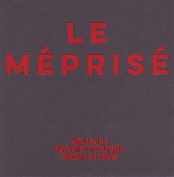 Le Méprisé (Tinto) - Vinos Malaparte - elisa-de-frutos-ruben-salamanca 