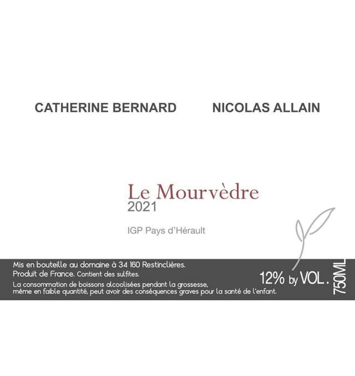 Le Mourvèdre - Catherine Bernard - catherine-bernard-nicolas-allain 