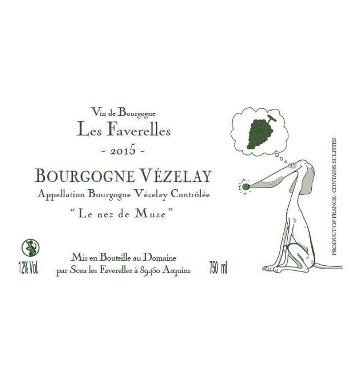 Le nez de Muse blanc - Domaine des Faverelles - isabelle-patrick-georgelin 