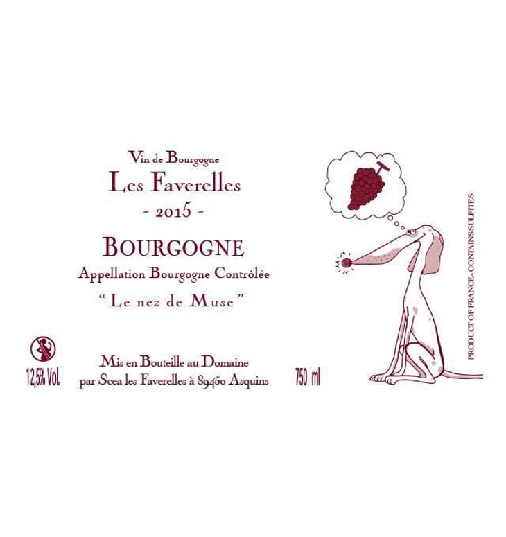 Le nez de Muse rouge - Domaine des Faverelles - isabelle-patrick-georgelin 