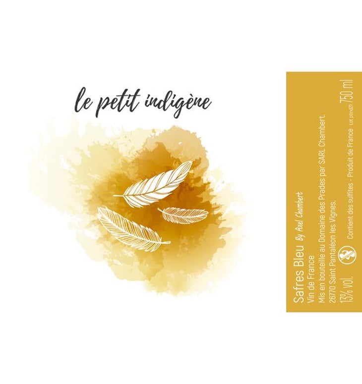 Le Petit Indigène (Safres Bleus) - Domaine du Minot - axel-chambert 
