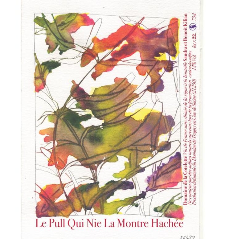 Le Pull Qui Nie la Montre Hachée - Domaine de la Côtelette - sandra-et-benoit-kilian 