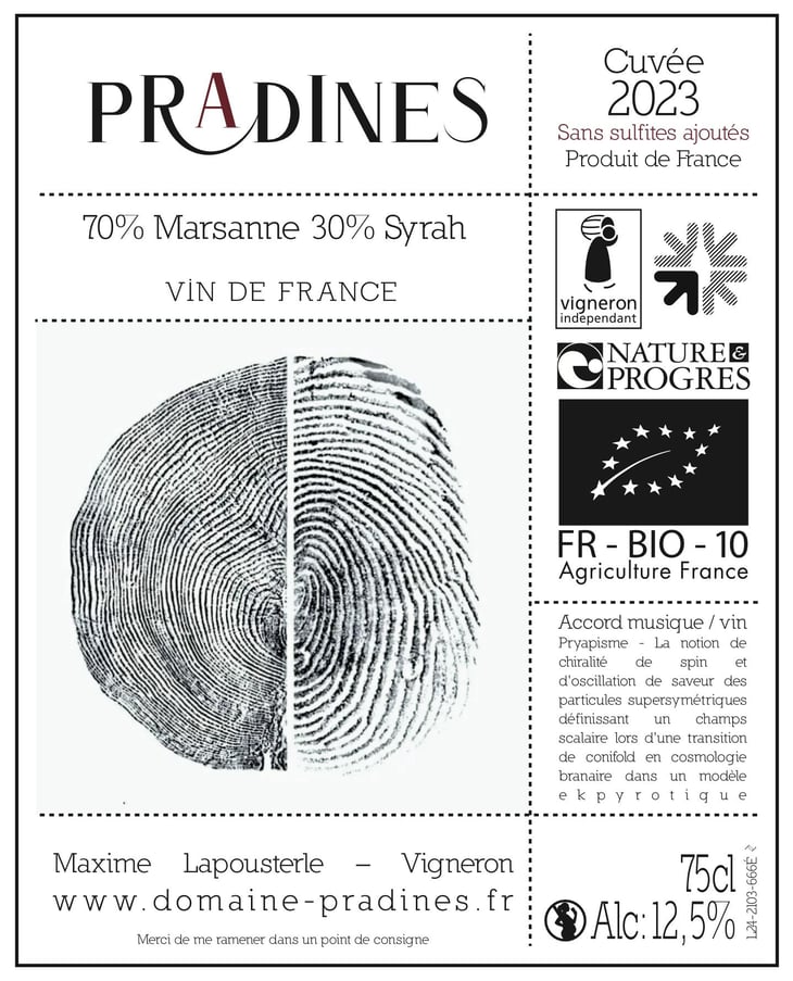 Le Rosé - Domaine de Pradines - maxime-lapousterle 