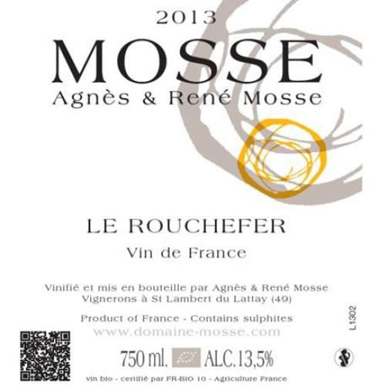 Le Rouchefer - Domaine Mosse - sylvestre-joseph-mosse 