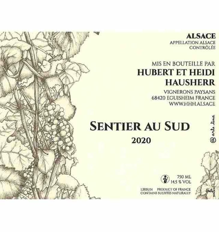 Le Sentier Au Sud - Vin Hausherr - hubert-heidi-hausherr 