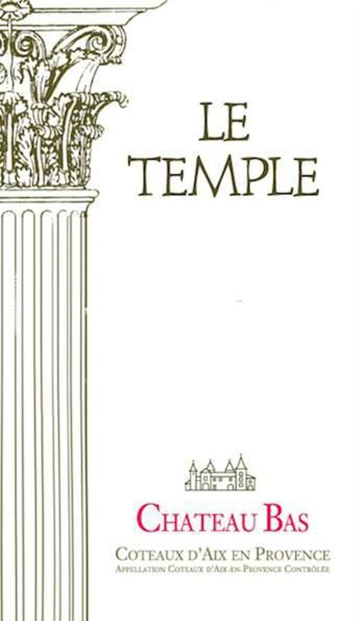 Le Temple (rouge) - Château Bas - philippe-pouchin 