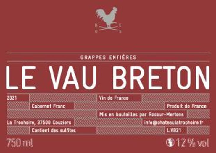 Le Vau Breton - Château La Trochoire - famille-rocour-mertens -2021