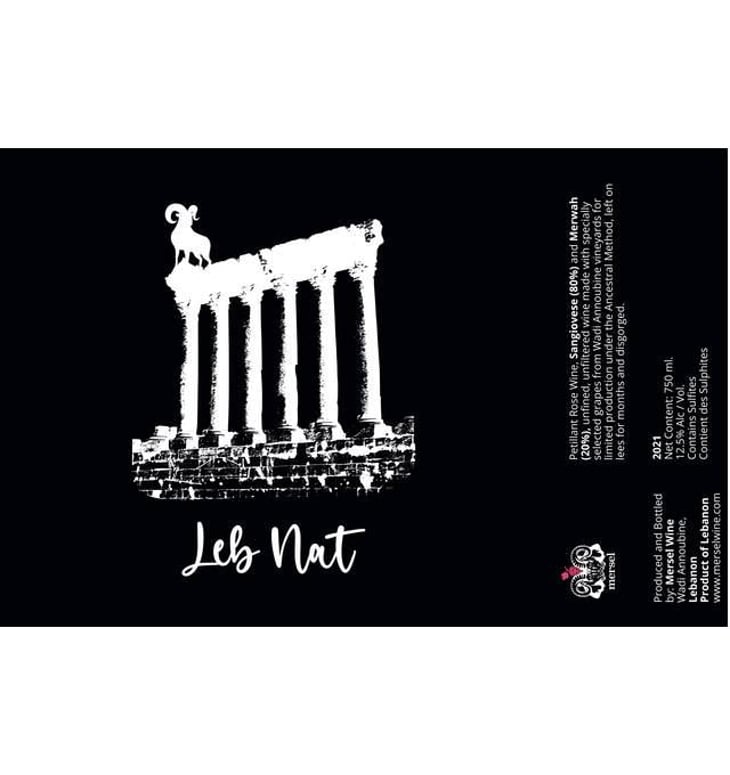 LebNat Ruby Rosé - Mersel Wine - eddie-chami 