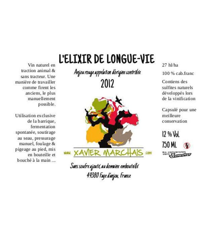 L'Elixir de Longue Vie - Le Vin à Poil ! - xavier-marchais 
