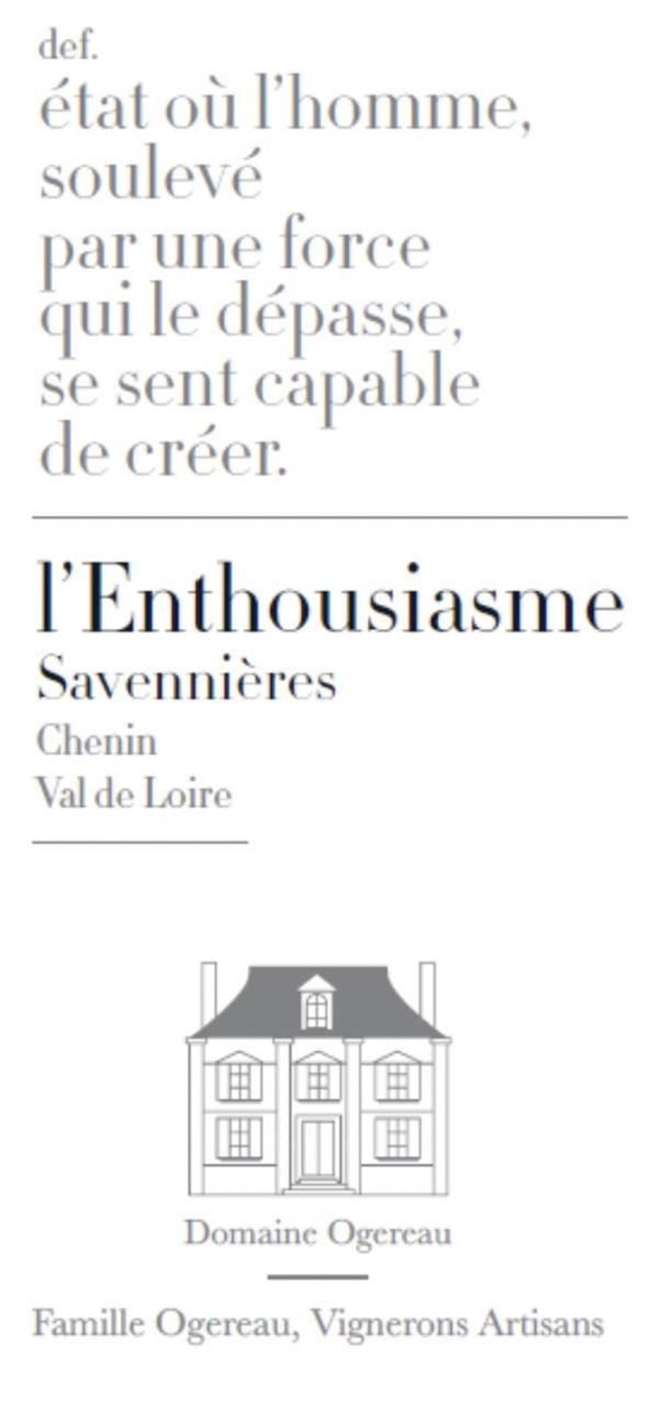 L'Enthousiasme - Domaine Ogereau - vincent-emmanuel-ogereau 