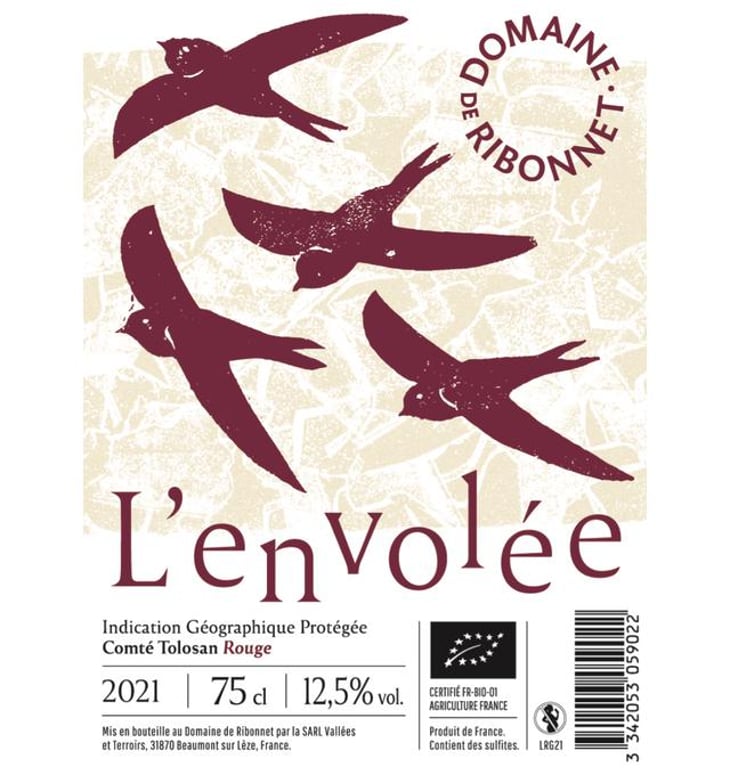 L'envolée Rouge - Domaine De Ribonnet - simon-gerber 