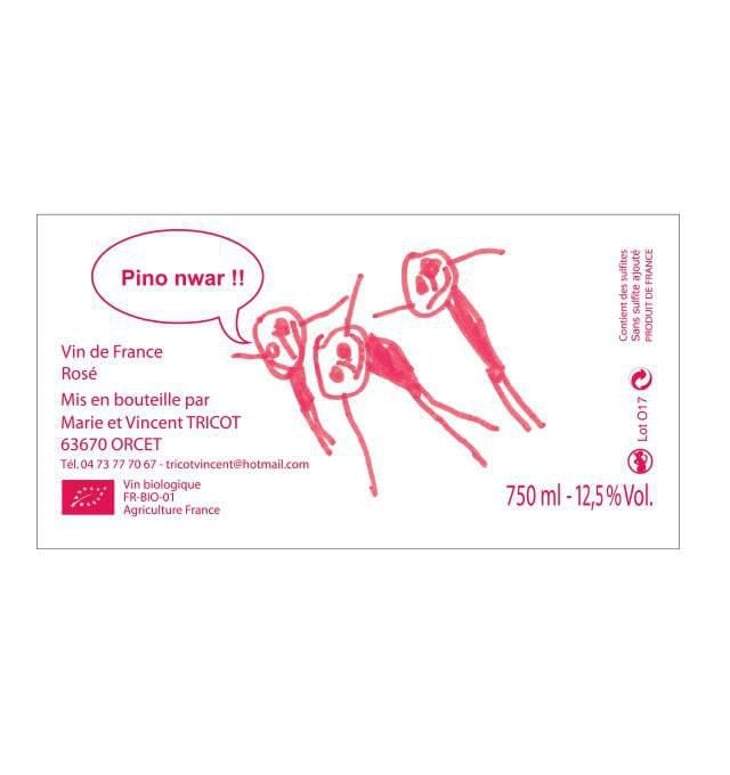 Les 3 Bonhommes Rosé - Marie et Vincent Tricot - vincent-et-marie-tricot 