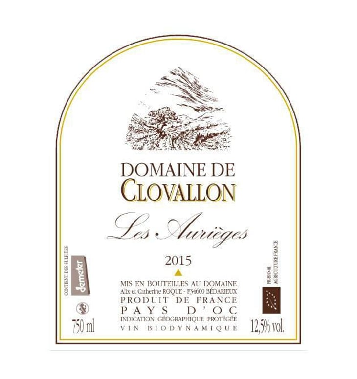 Les Aurièges - Domaine de Clovallon - alix-roque 