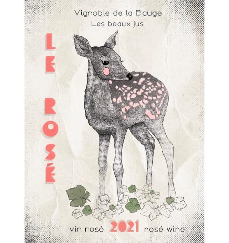 Les Beaux Jus : Le Rosé - Vignoble de la Bauge - simon-naud 