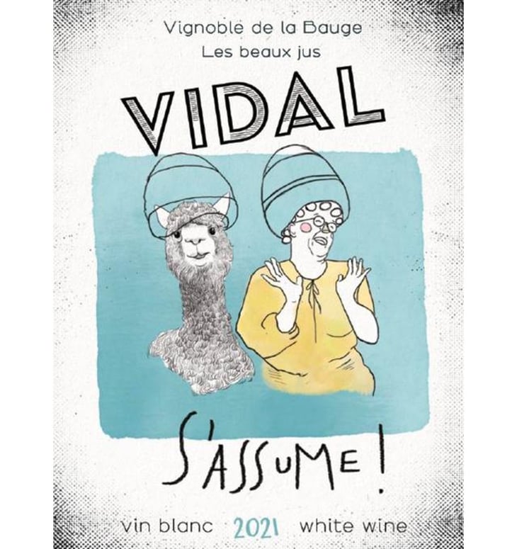 Les Beaux Jus : Vidal s'assume - Vignoble de la Bauge - simon-naud 