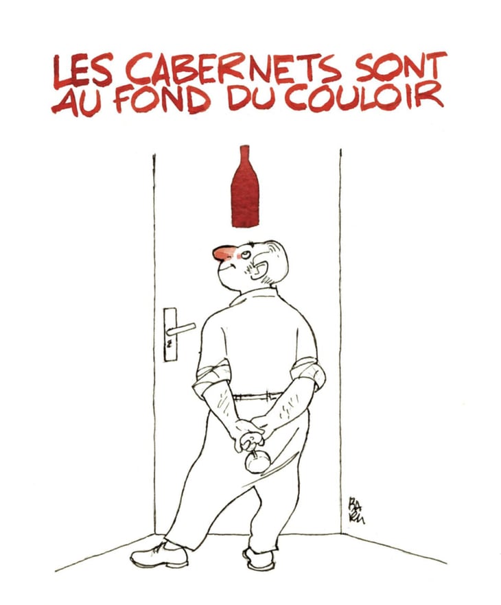 Les cabernets sont au fond du couloir - Le Clos des Treilles - nicolas-reau 