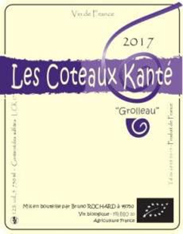 Les Coteaux Kanté - Domaine de Mirebeau - bruno-rochard 
