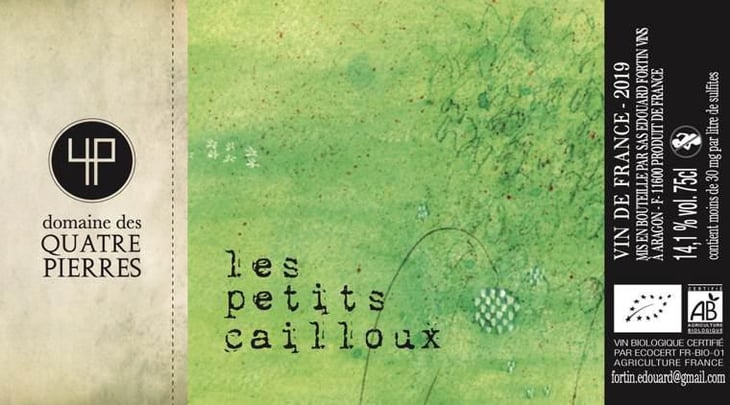 Les Petits Cailloux - Domaine des 4 Pierres - edouard-fortin 