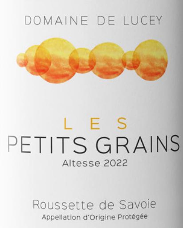 Les Petits Grains - Domaine de Lucey - anne-cecile-pflieger-erwan-buchwalter -2022